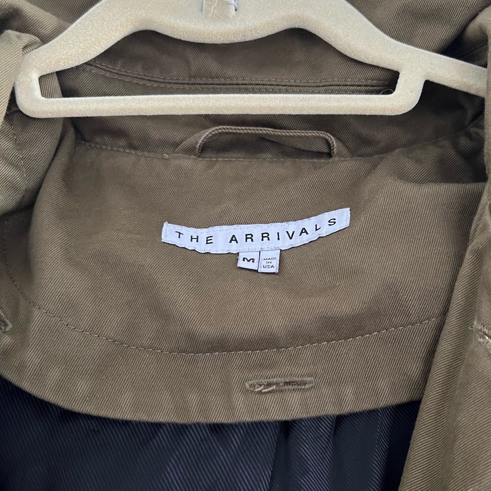 Olive Utility Jacket - Picture 2 of 3